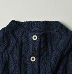 Zakkuri Linen Knitting Pattern Bolero Detail