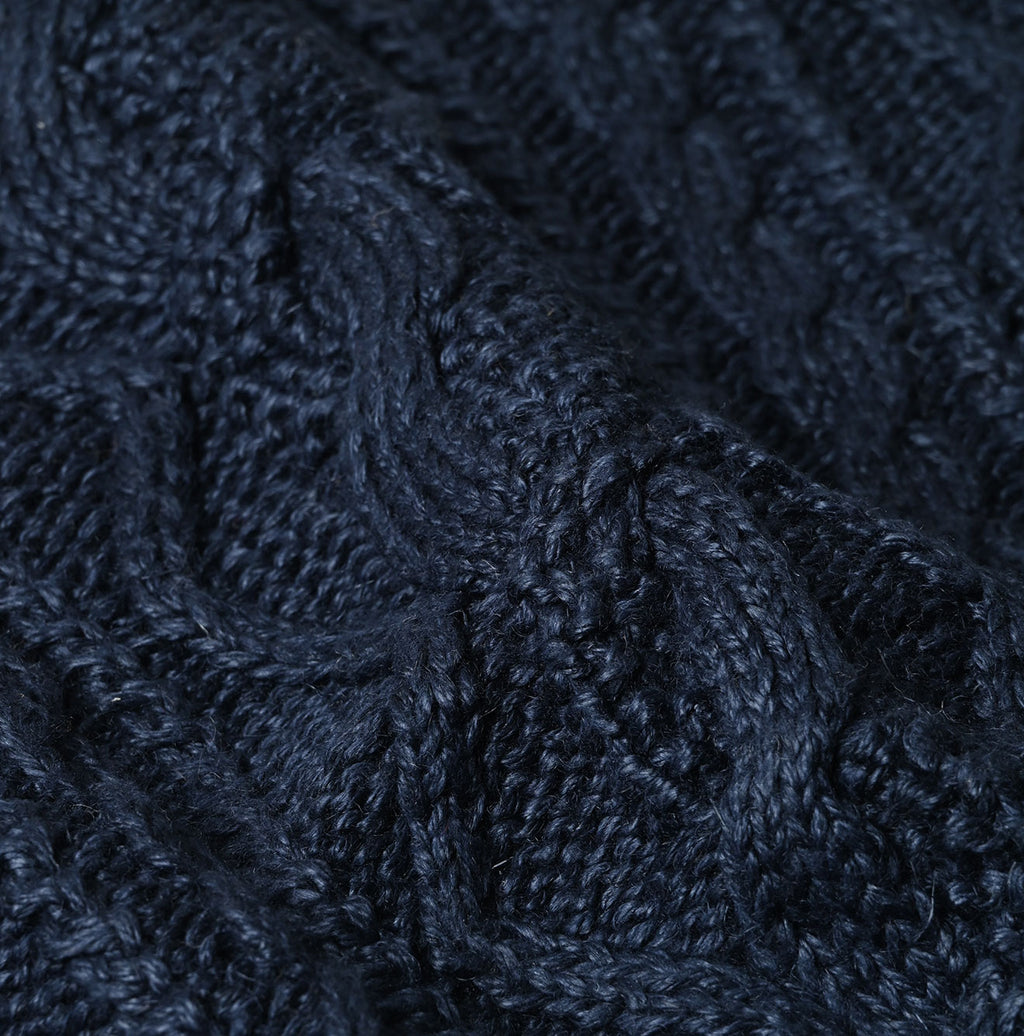 Zakkuri Linen Knitting Pattern Bolero Detail