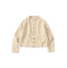 Gima Knitsew Cardigan Off Moku