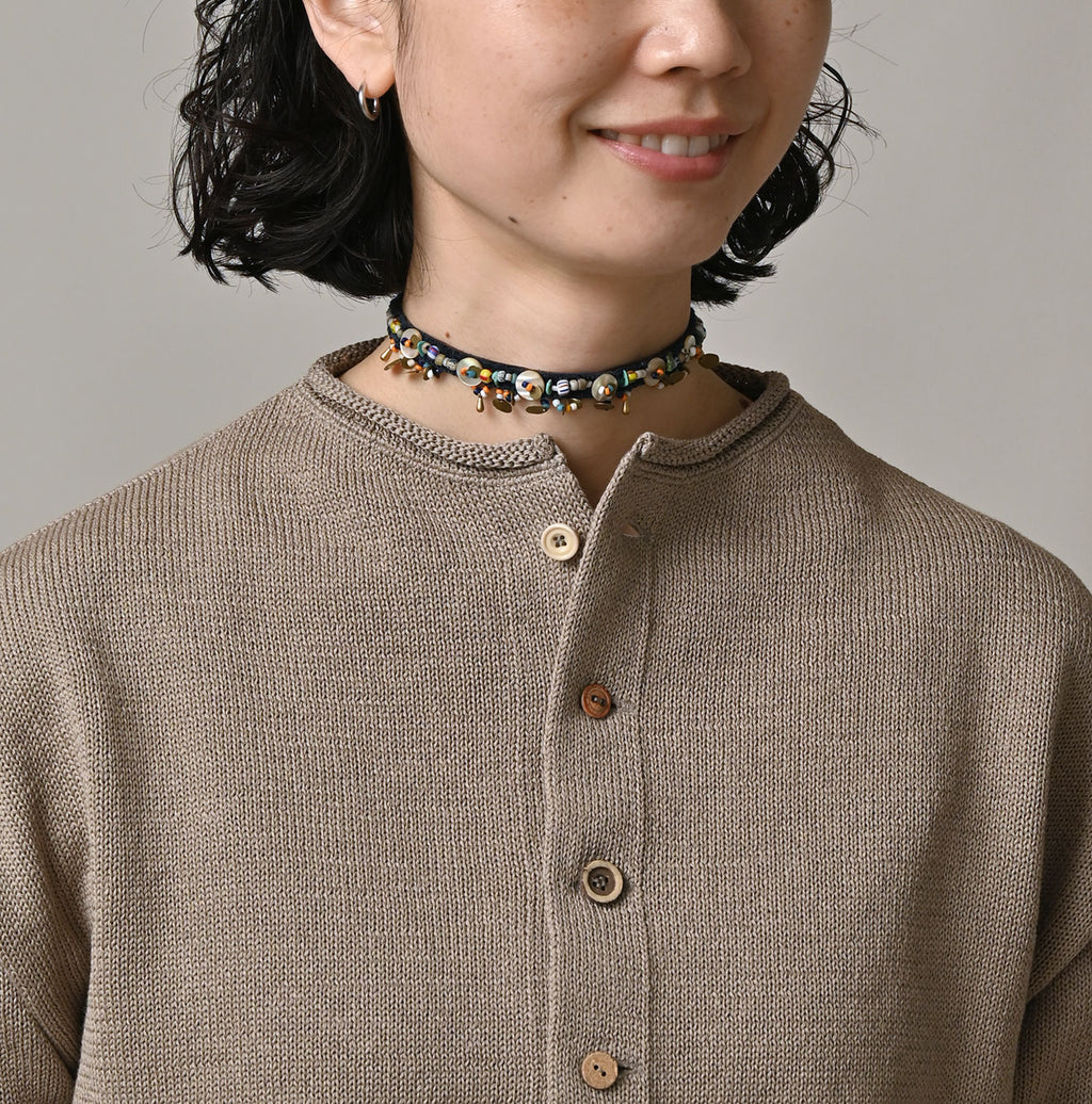 Gima Knitsew Cardigan Detail