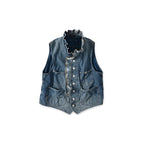 Mugihiko Frill Work Vest Zyu