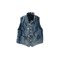 Mugihiko Frill Work Vest Zyu