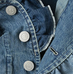 Mugihiko Frill Work Vest Zyu Detail