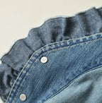 Mugihiko Frill Work Vest Zyu Detail