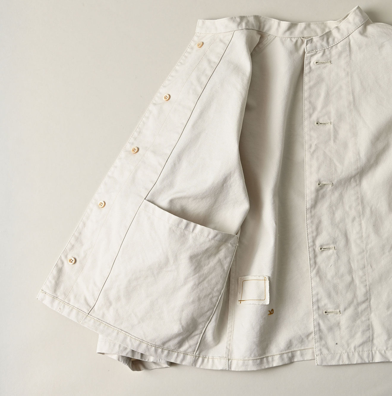 High Density Duck Petit Coverall Detail