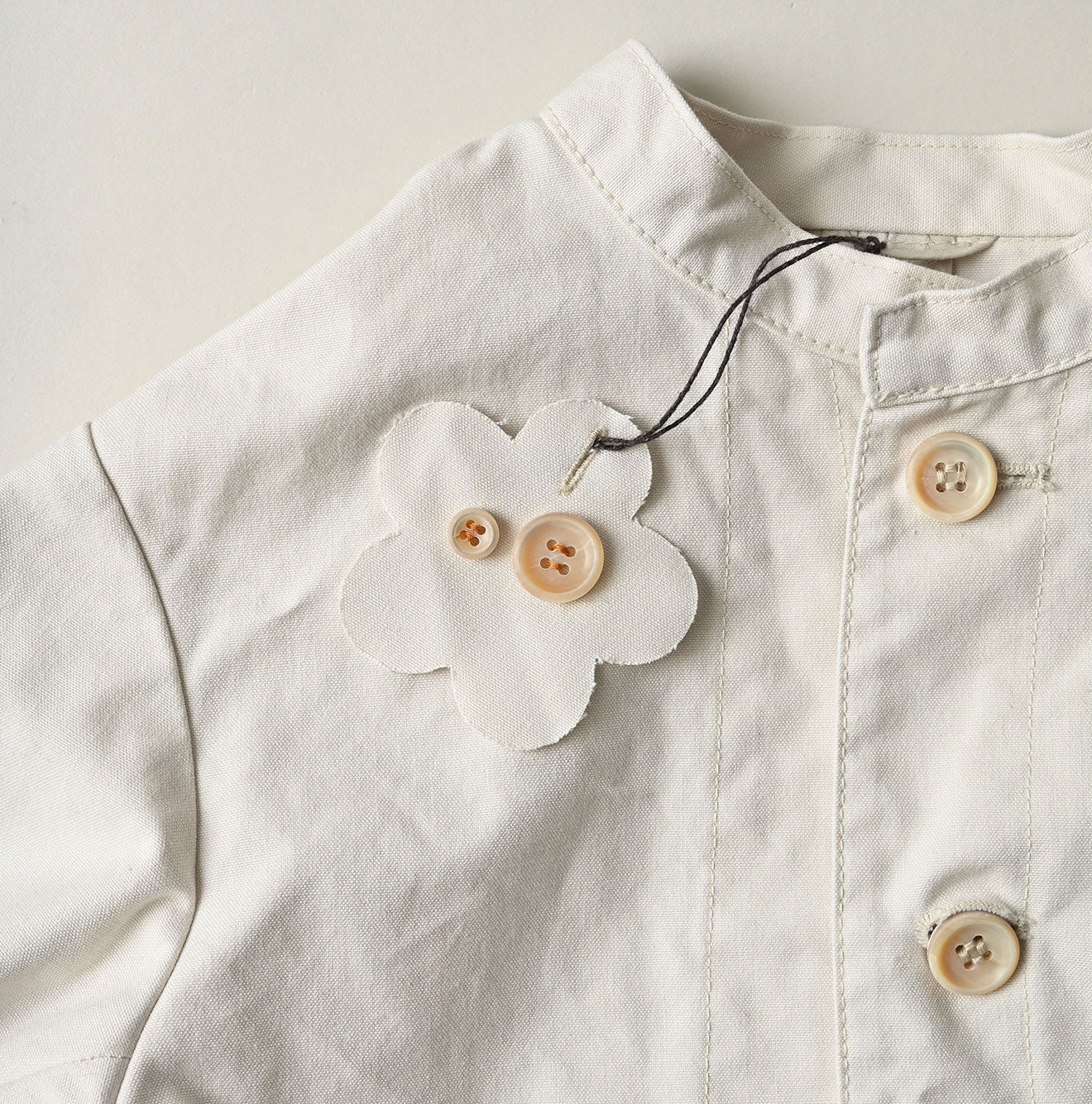 High Density Duck Petit Coverall Detail