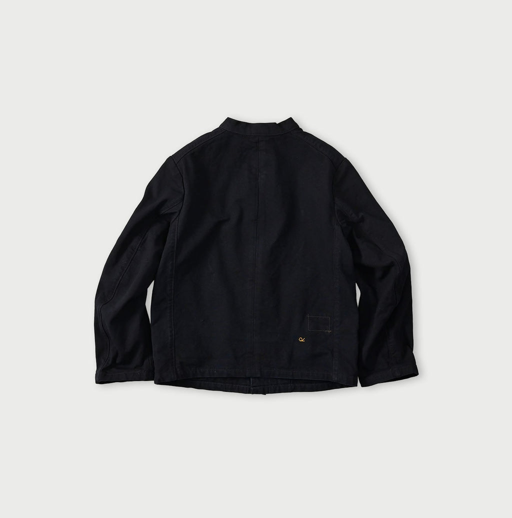 Indigo High Density Duck Petit Coverall Back