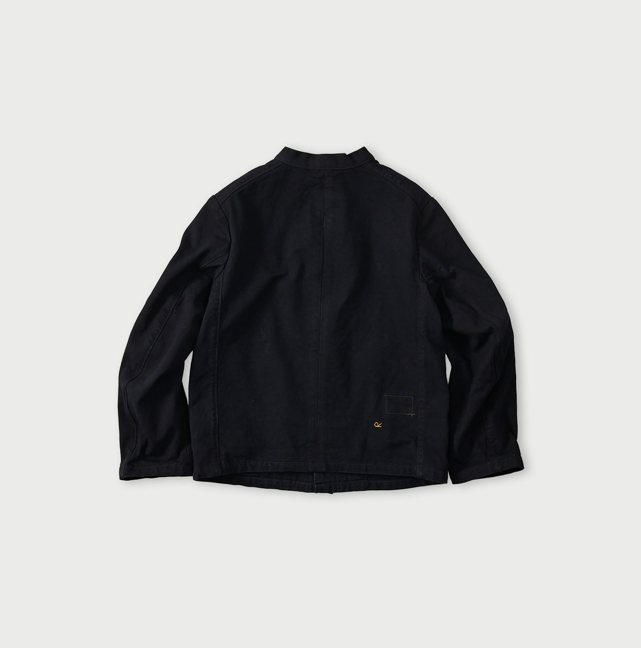Indigo High Density Duck Petit Coverall Back