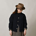 Indigo High Density Duck Petit Coverall Female Model