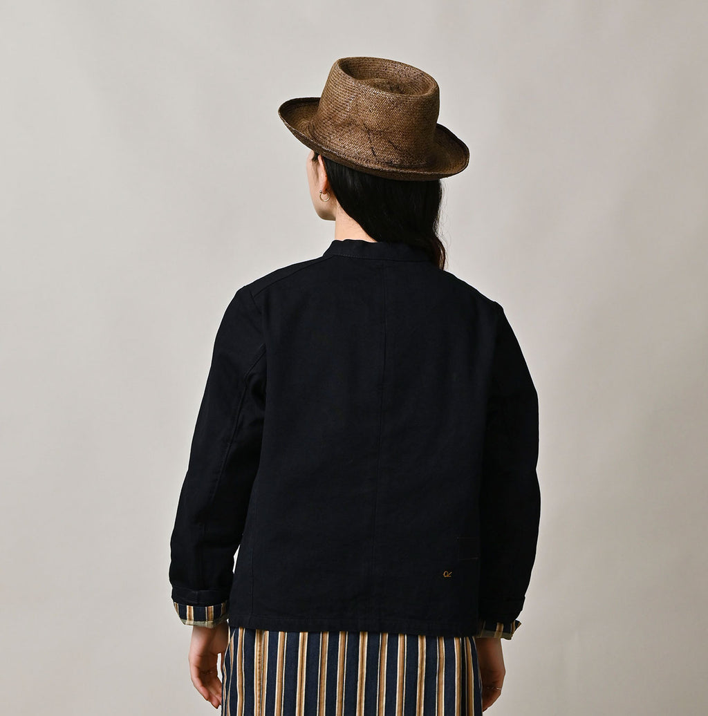 Indigo High Density Duck Petit Coverall Female Model