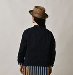 Indigo High Density Duck Petit Coverall Female Model