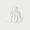 Indian Linen Beads Embroidery Camisole White