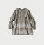 Seasonal Terms Block Print Blouse Khaki Beige