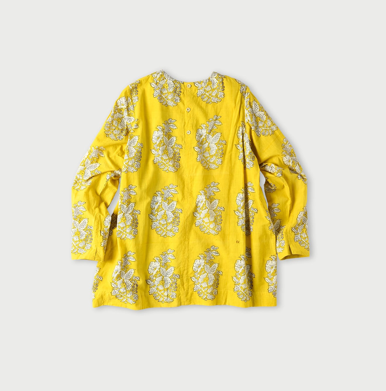Seasonal Terms Block Print Blouse Back