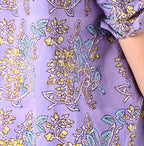 Seasonal Terms Block Print Blouse Detail