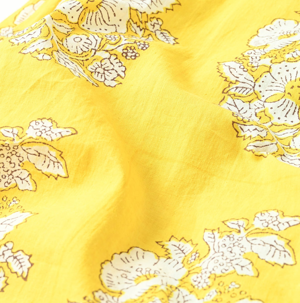 Seasonal Terms Block Print Blouse Detail