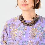 Seasonal Terms Block Print Blouse Detail