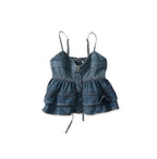 Mugihiko Tiered Frill Camisole Zyu R66 x Kinari Zyu