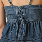 Mugihiko Tiered Frill Camisole Zyu Detail