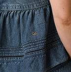 Mugihiko Tiered Frill Camisole Zyu Detail