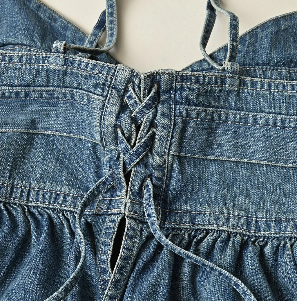 Mugihiko Tiered Frill Camisole Zyu Detail