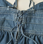 Mugihiko Tiered Frill Camisole Zyu Detail