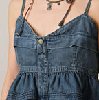 Mugihiko Tiered Frill Camisole Zyu Detail