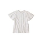 Indian Khadi Pin Tuck Lace Blouse WHite