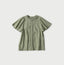 Indian Khadi Pin Tuck Lace Blouse Green