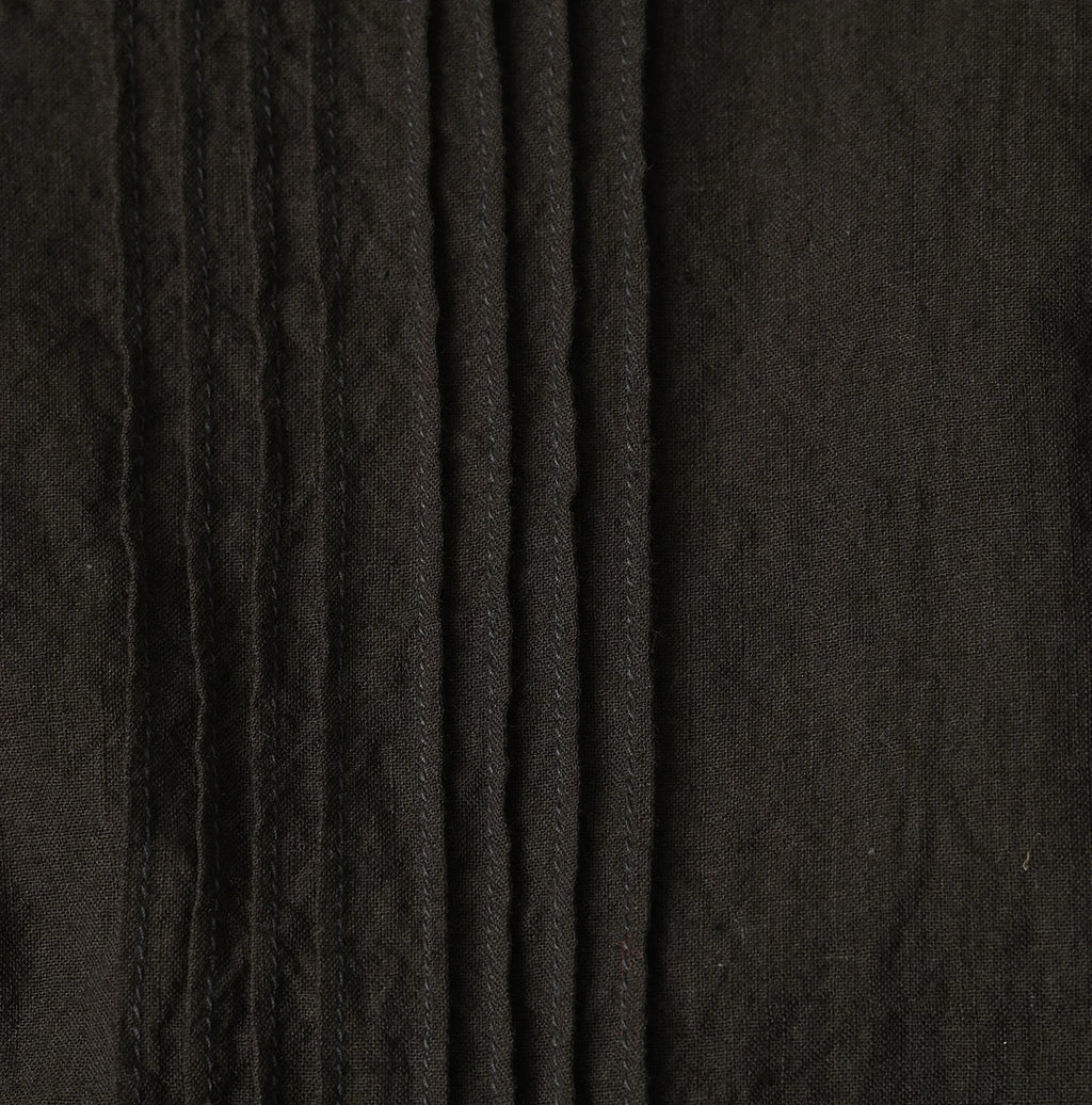 Indian Khadi Pin Tuck Lace Blouse Detail