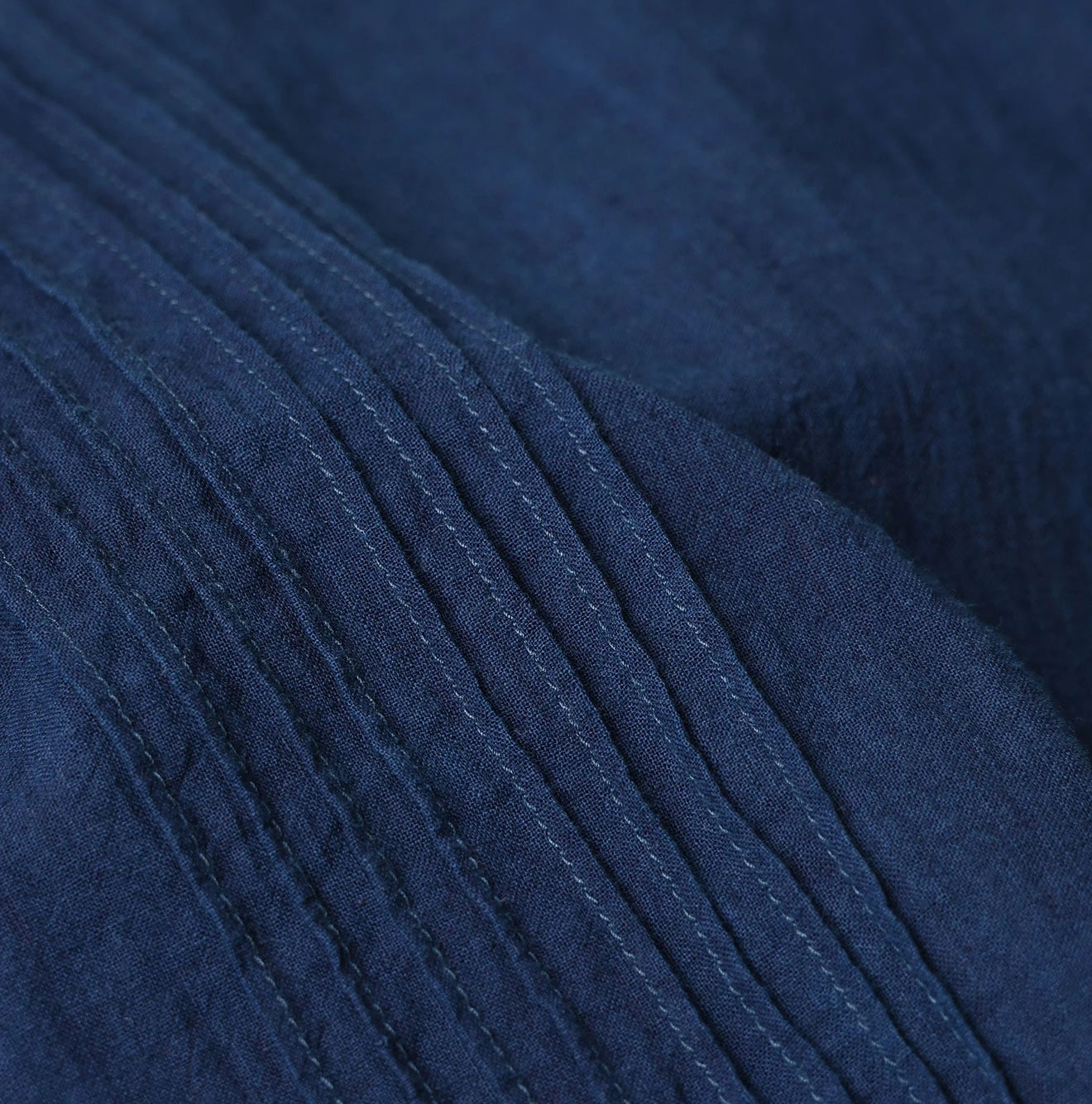 Ai Indian Khadi Pin Tuck Lace Blouse Detail