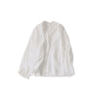Indian Khadi Lace Cache-Coeur White