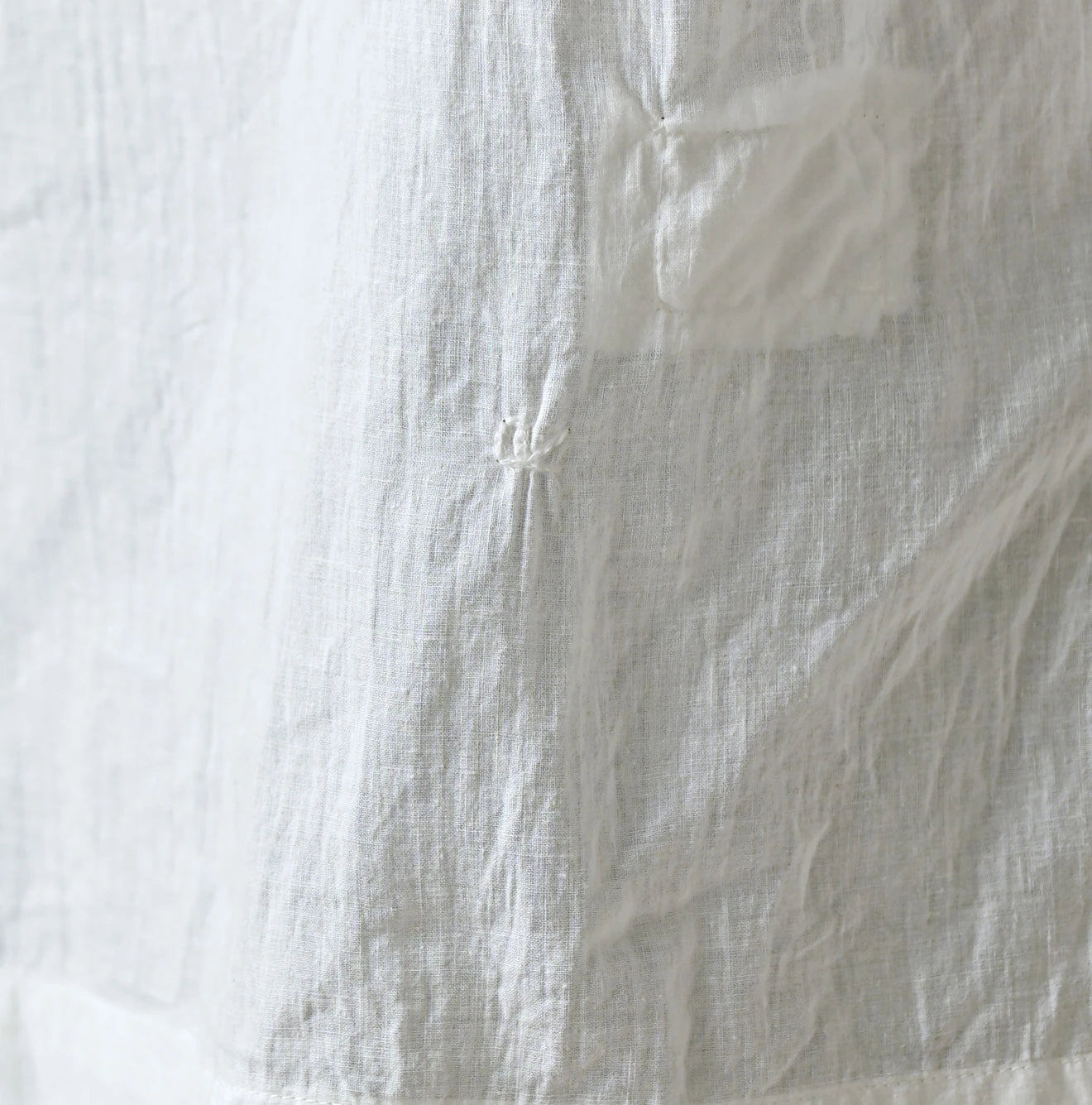 Indian Khadi Lace Cache-Coeur Detail