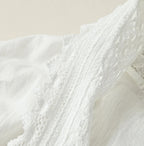 Indian Khadi Lace Cache-Coeur Detail