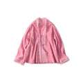 Indian Khadi Lace Cache-Coeur Pink