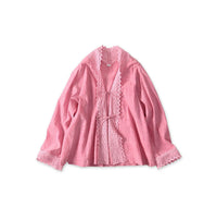Indian Khadi Lace Cache-Coeur