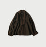 Indian Khadi Lace Cache-Coeur Brown