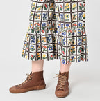 Khadi Fleur Chambre Print Rapper Pants Detail