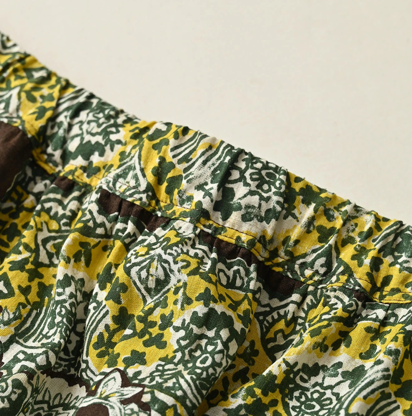 Bandana Paisley Print Tiered Frill Petit Skirt Detail