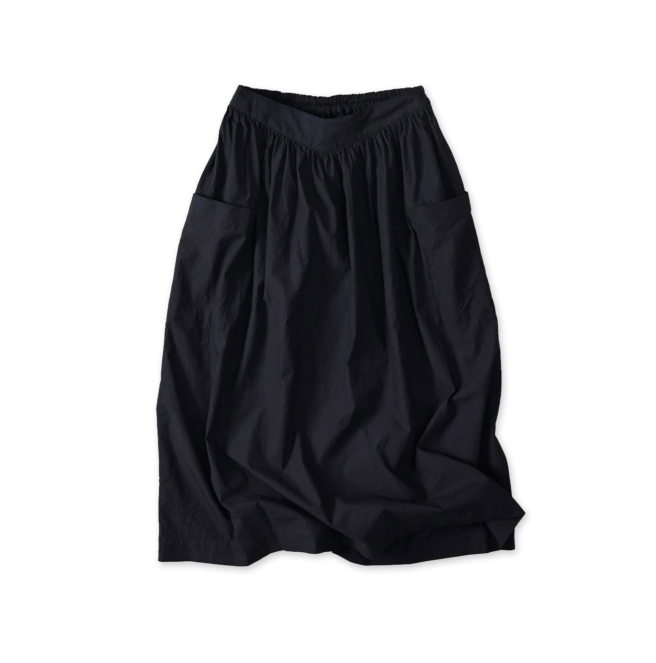 Indigo Batiste Easy Apron Skirt