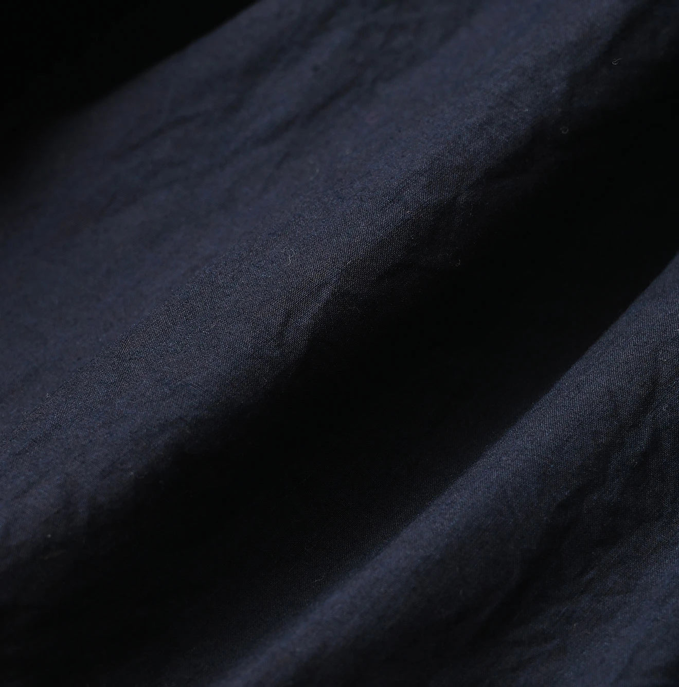 Indigo Batiste Easy Apron Skirt Detail