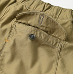 Thin Back Satin Easy Short Pants Antique Detail
