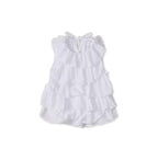 Tenjiku x Gauze Frill Camisole White