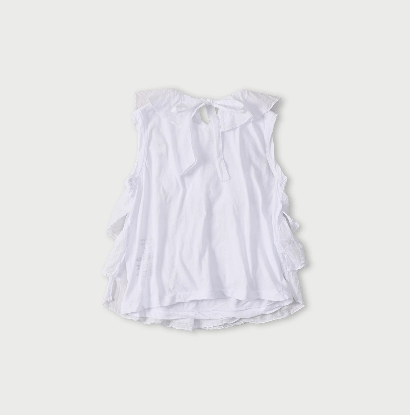Tenjiku x Gauze Frill Camisole Back