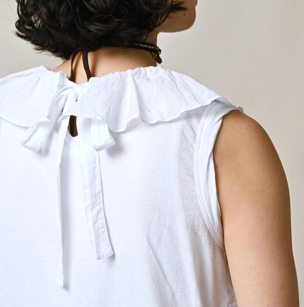 Tenjiku x Gauze Frill Camisole Detail