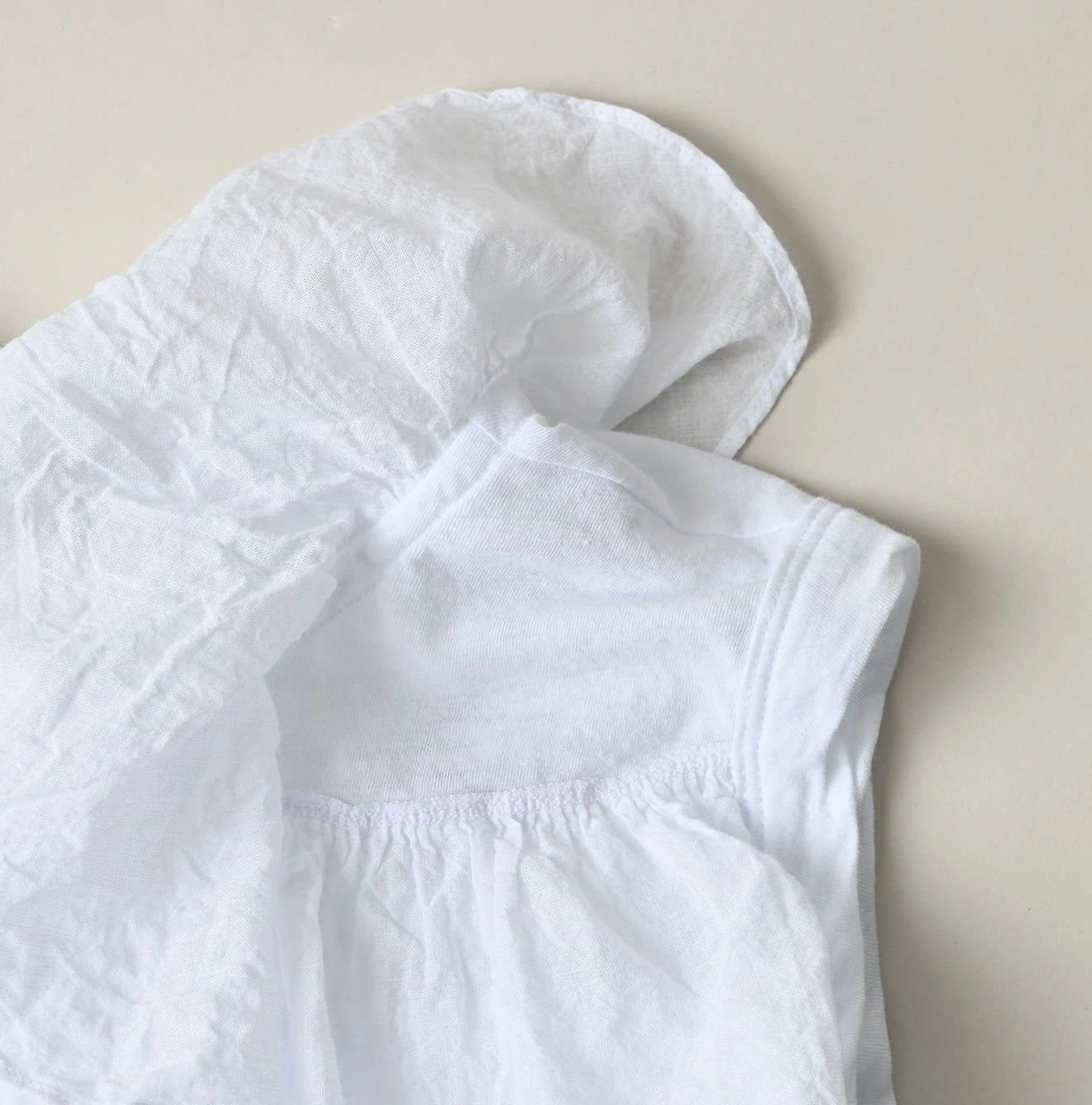 Tenjiku x Gauze Frill Camisole Detail