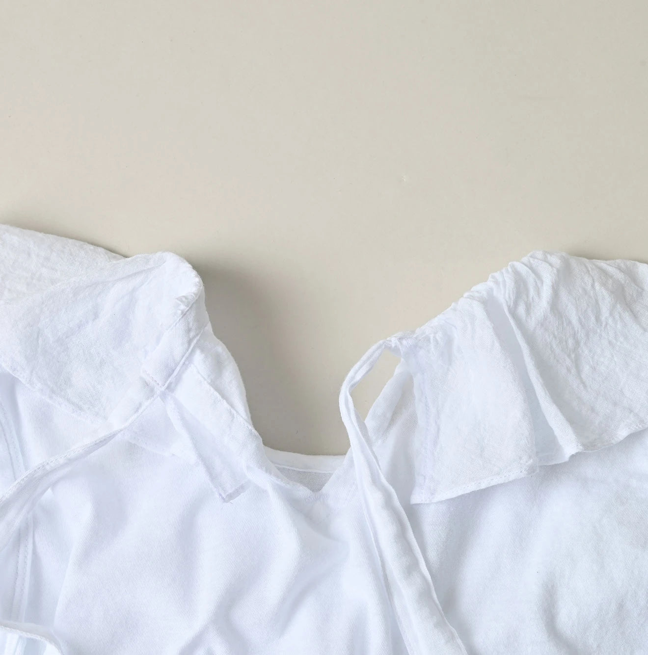Tenjiku x Gauze Frill Camisole Detail