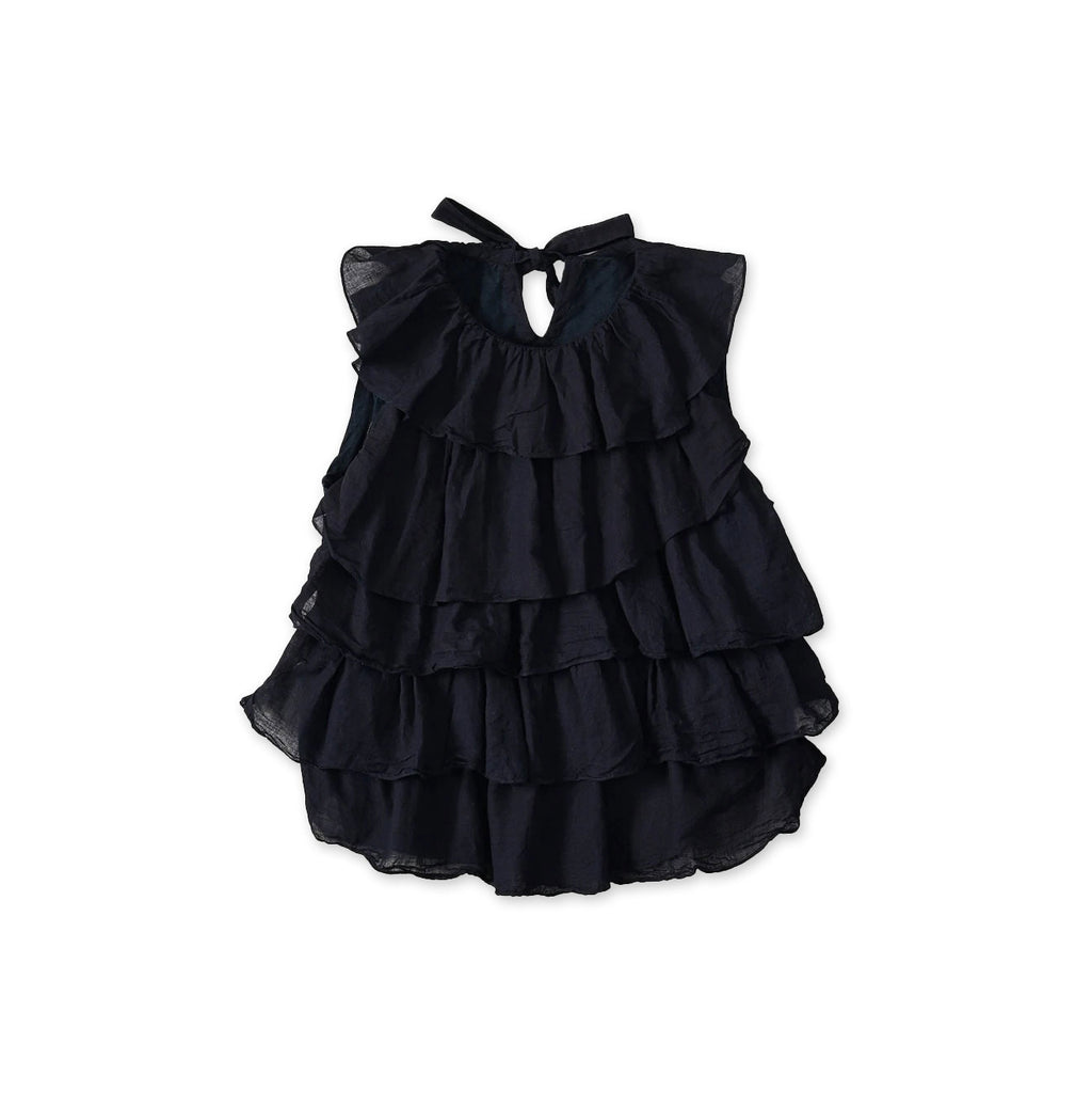 Indigo Tenjiku x Gauze Frill Camisole