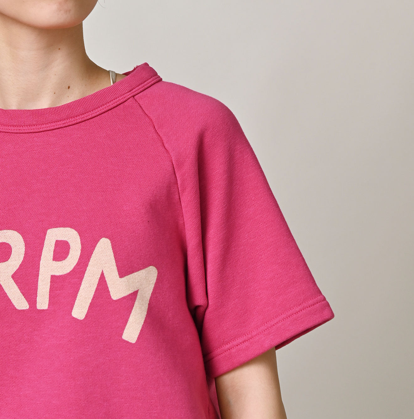 Gauze Urake Logo de Petit Sweat Detail