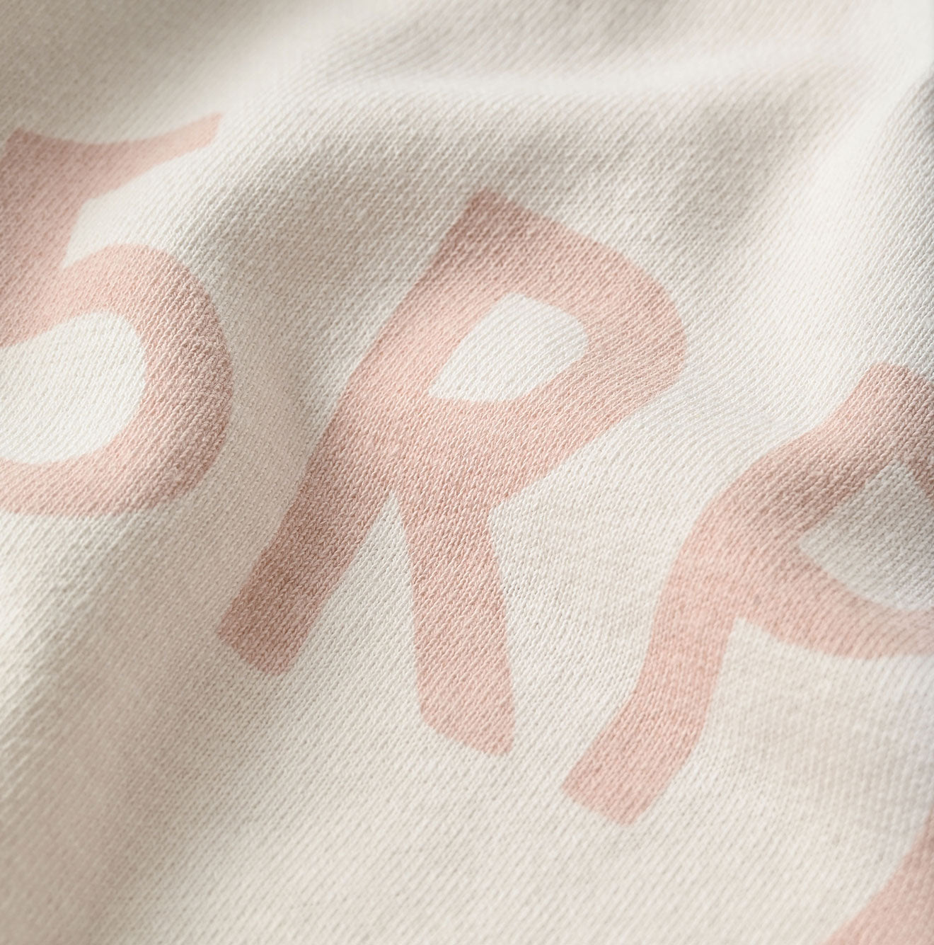 Gauze Urake Logo de Petit Sweat Detail